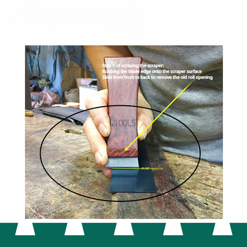 Drawknife Blade - Woodworking Tool Scraper Tungsten Steel Convenient