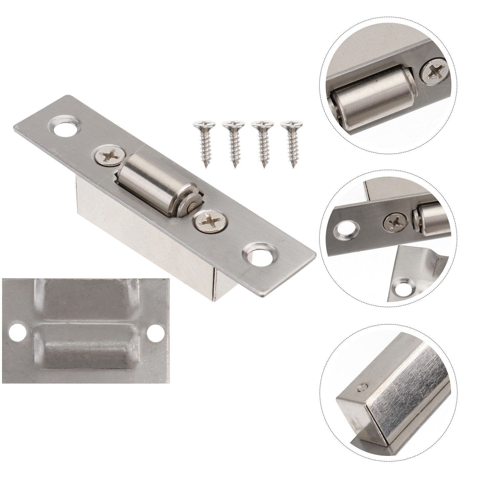 Woodworking For Dummies - Stainless Steel Ball Door Hardware Adjustable