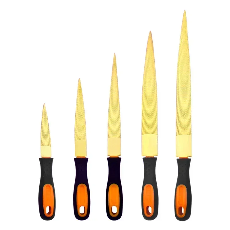 1PC Golden Tapered Rasp Wood F - Woodworking Rasps And Files 评论和价格