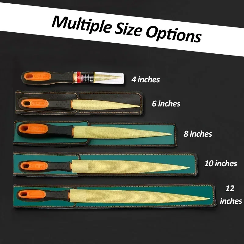 1PC Golden Tapered Rasp Wood F - Woodworking Rasps And Files 评论和价格