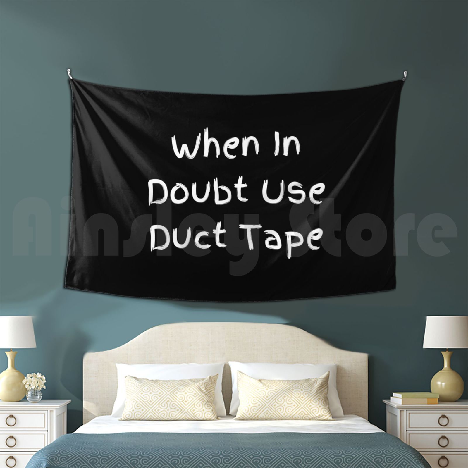 When In Doubt , Use Duct Tape- - Woodworking Quotes 评论和价格