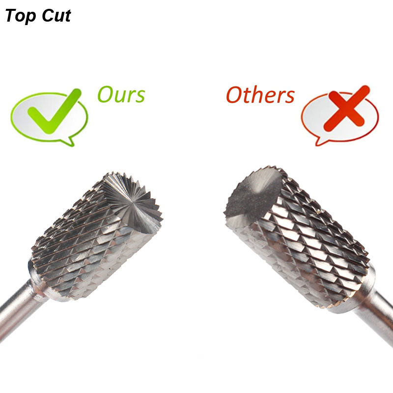 Style A Top Cut Tungsten Rotar - Woodworking Rasps And Files 评论和价格