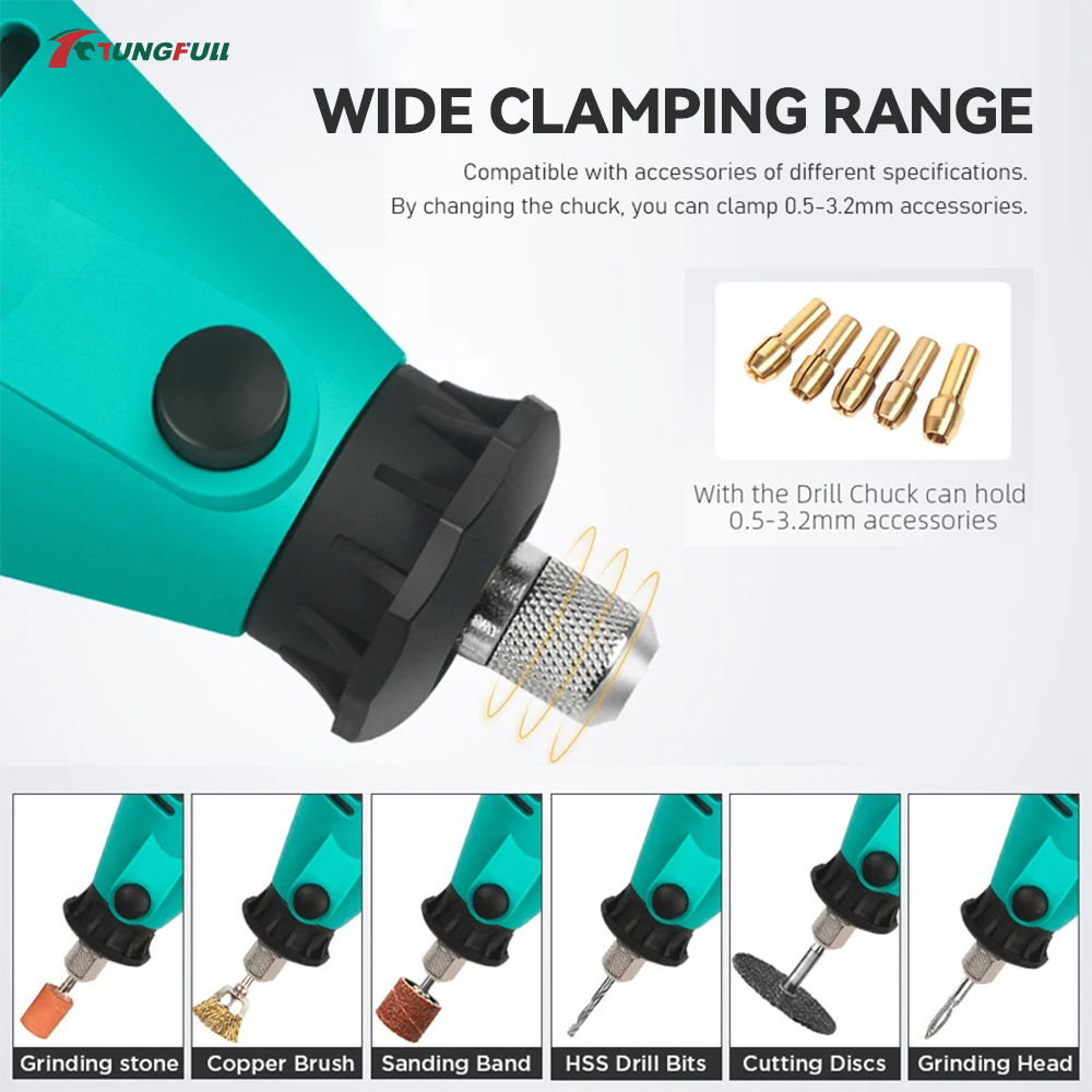 TUNGFULL Mini Electric Grinder - Woodworking Kit 评论和价格