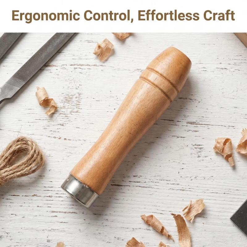 5pcs Wooden File Handle Replac - Woodworking Rasps And Files 评论和价格