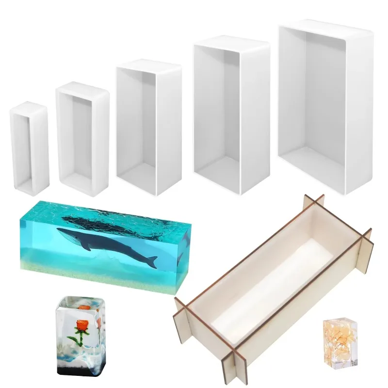 New Design 3D Rectangle Cuboid - Woodworking Epoxy 评论和价格