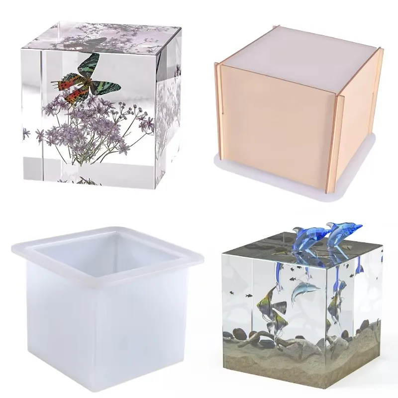New Design 3D Rectangle Cuboid - Woodworking Epoxy 评论和价格