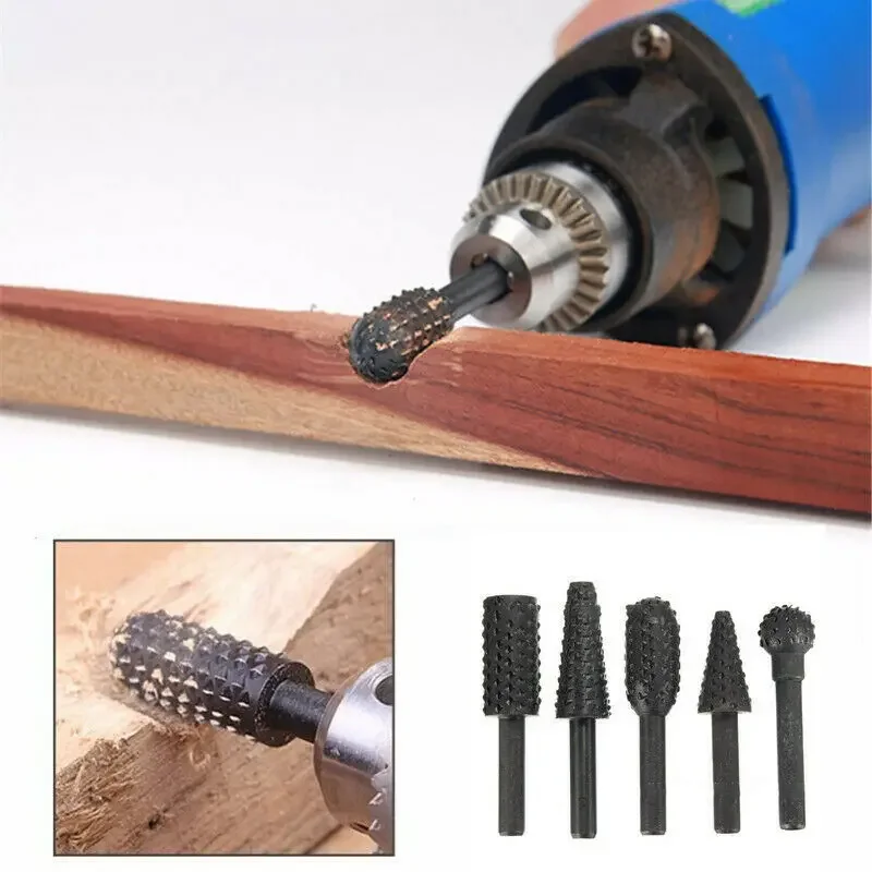 5PCS Rotary Craft Files Rotary - Woodworking Rasps And Files 评论和价格