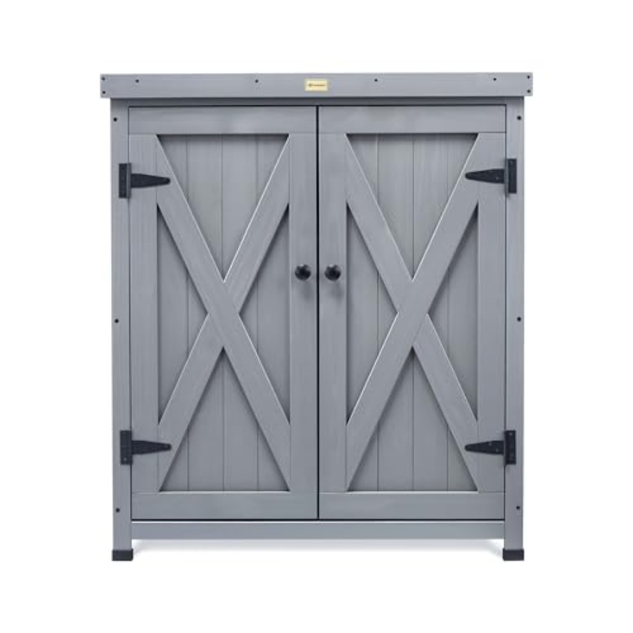 Outdoor Storage Cabinets Weath - Woodworking Workbench 评论和价格