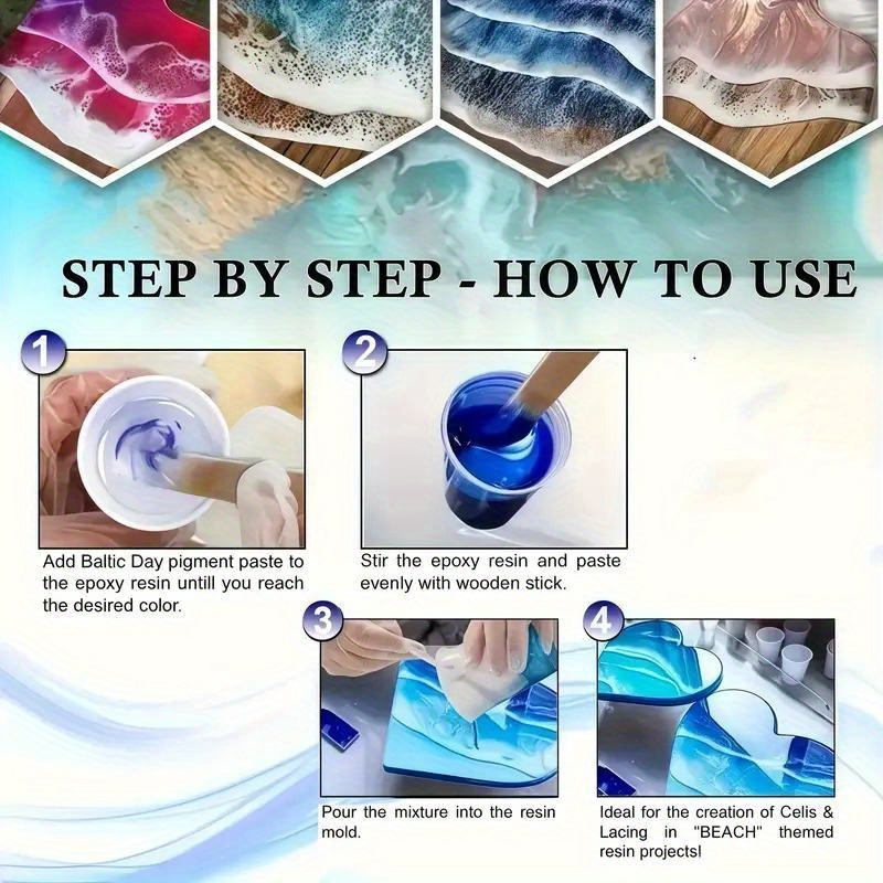 24 Colors/8 Colors 5 Grams 0.1 - Woodworking Epoxy 评论和价格