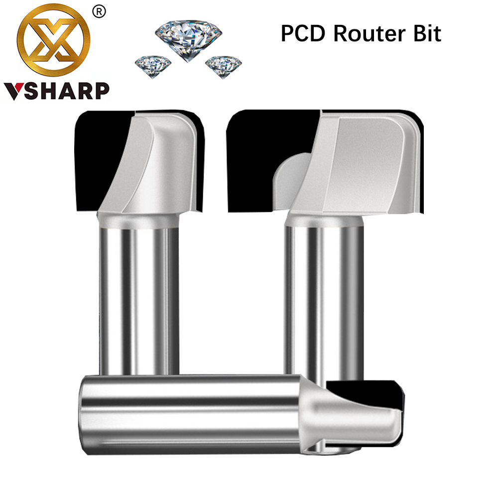 Vsharp PCD Double Arc Round Bo - Woodworking Quotes 评论和价格