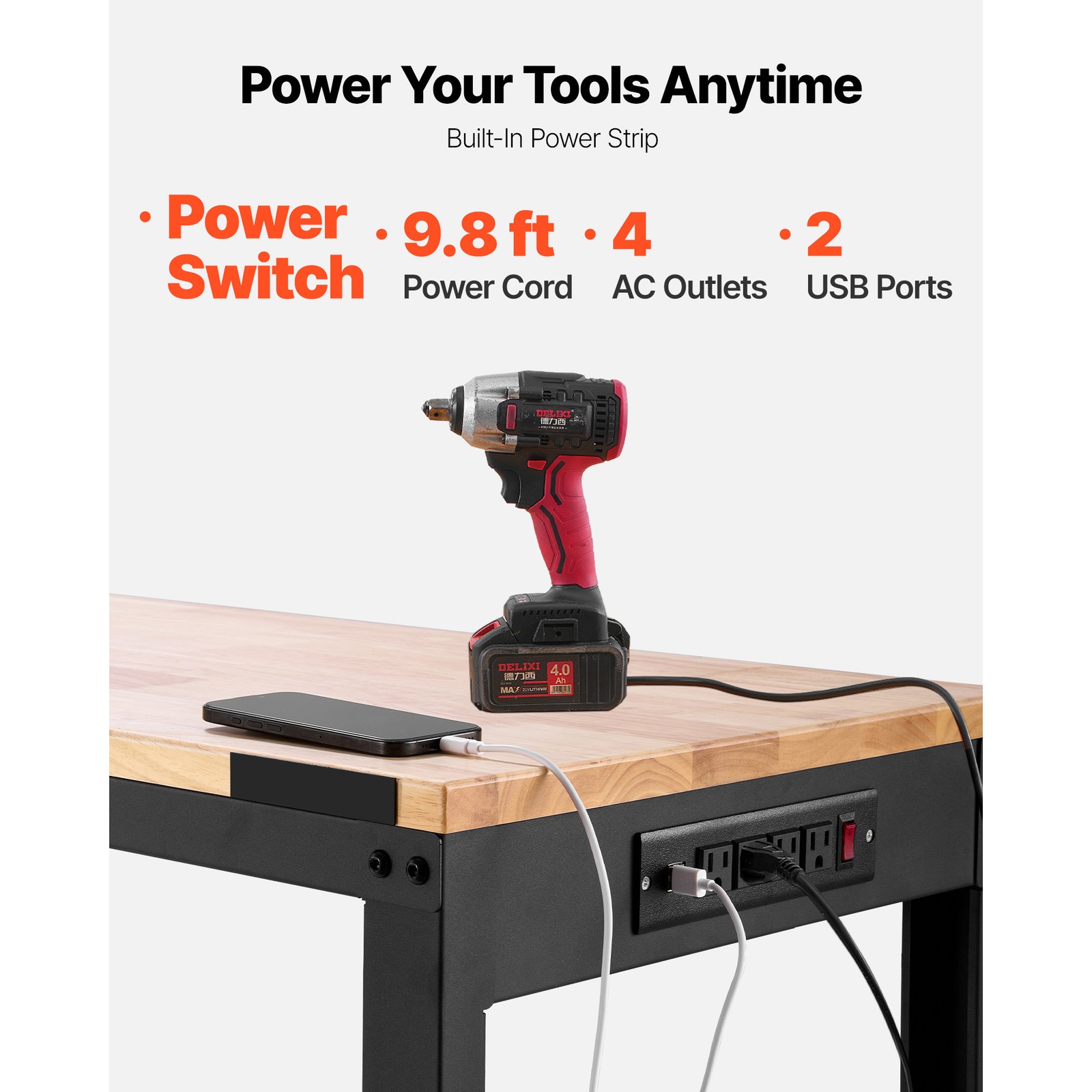 Adjustable Height Workbench 61 - Woodworking Workbench 评论和价格