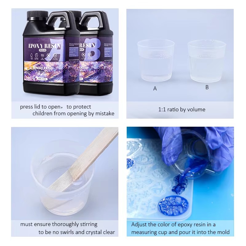Easy Mix 1:1 Epoxy Resin Kit C - Woodworking Epoxy 评论和价格