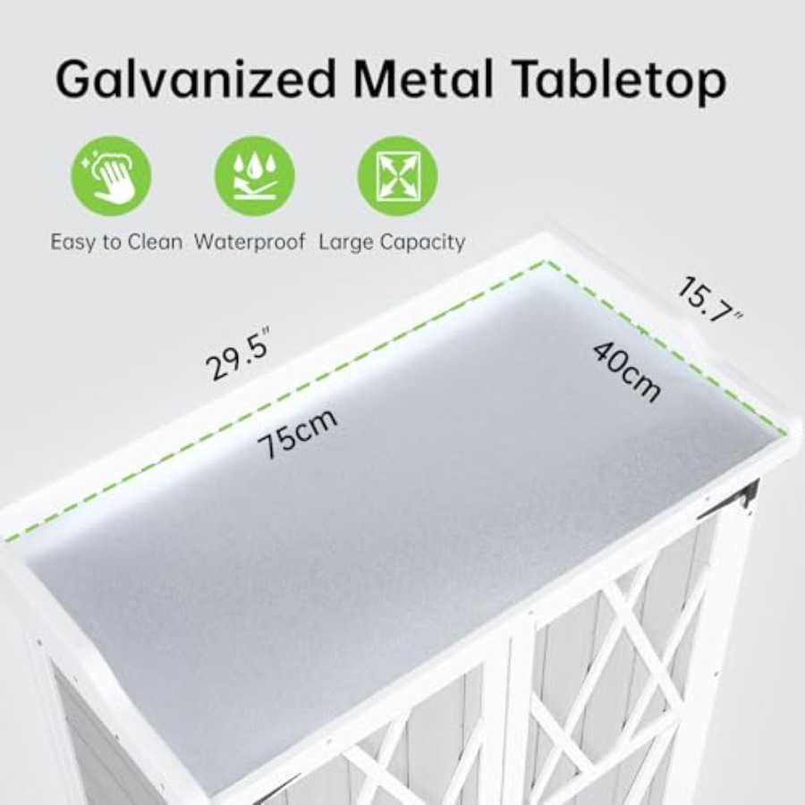 Outdoor Potting Bench, Garden  - Woodworking Workbench 评论和价格