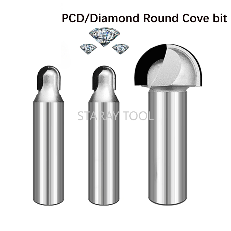 Diamond Round Bottom Bit PCD R - Woodworking Quotes 评论和价格