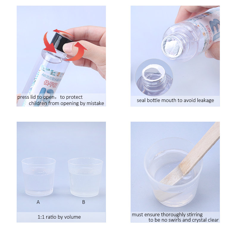 1:1 Clear Epoxy Resin Crystal  - Woodworking Epoxy 评论和价格