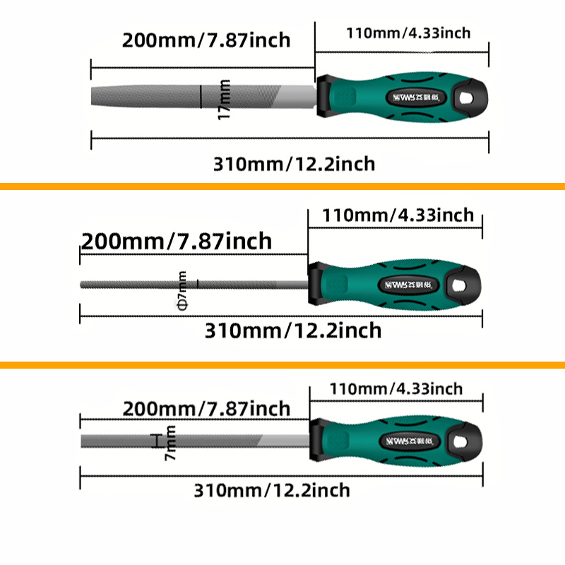 AMR 8inch Metal Hand File Tool - Woodworking Rasps And Files 评论和价格