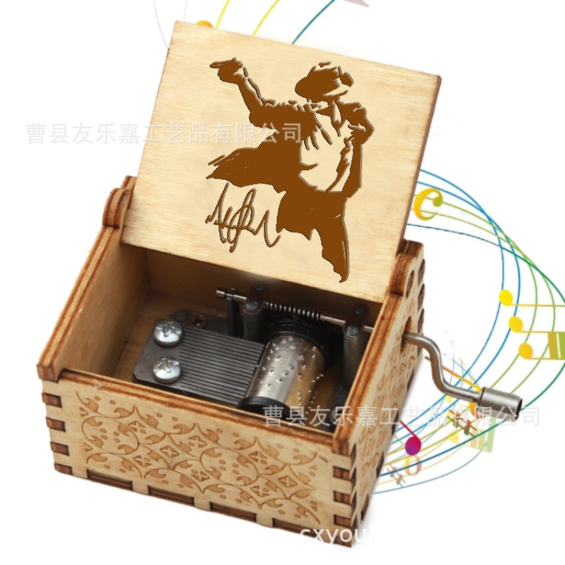 New Music Idol Michael Jackson - Wood Woodworking 评论和价格