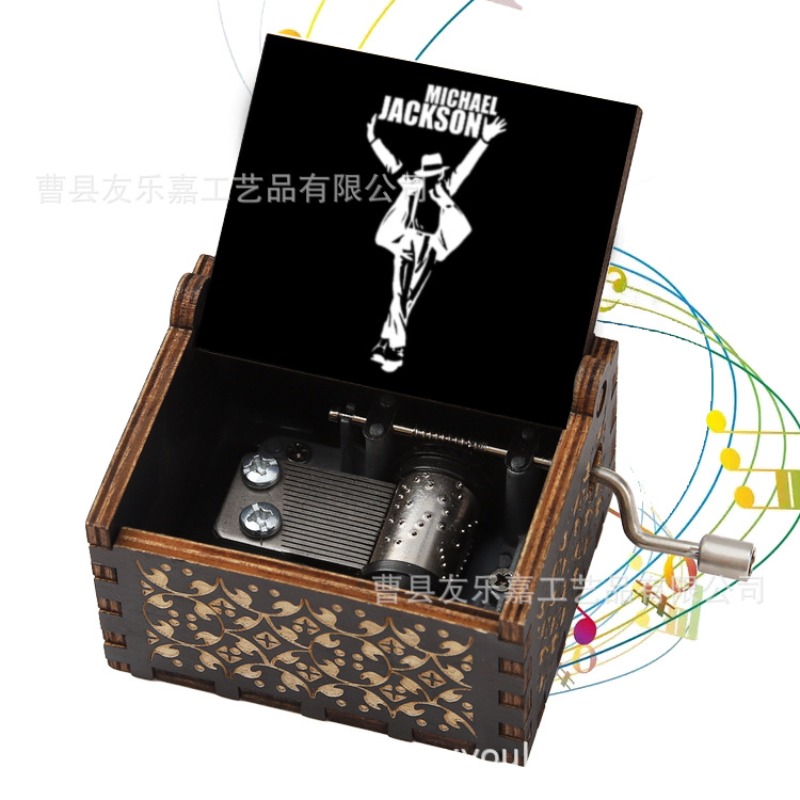 New Music Idol Michael Jackson - Wood Woodworking 评论和价格