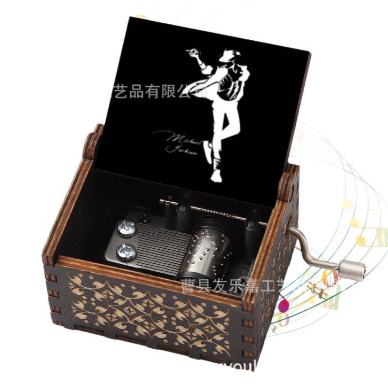 New Music Idol Michael Jackson - Wood Woodworking 评论和价格