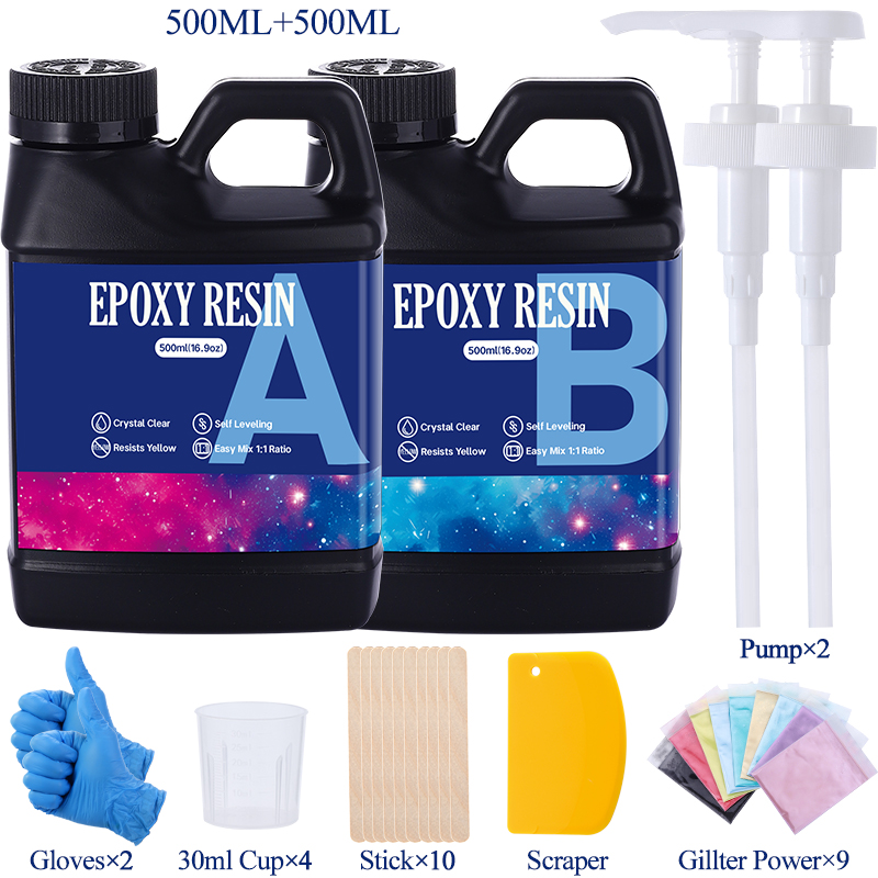 Fast Curing 1:1 Crystal Clear  - Woodworking Epoxy 评论和价格