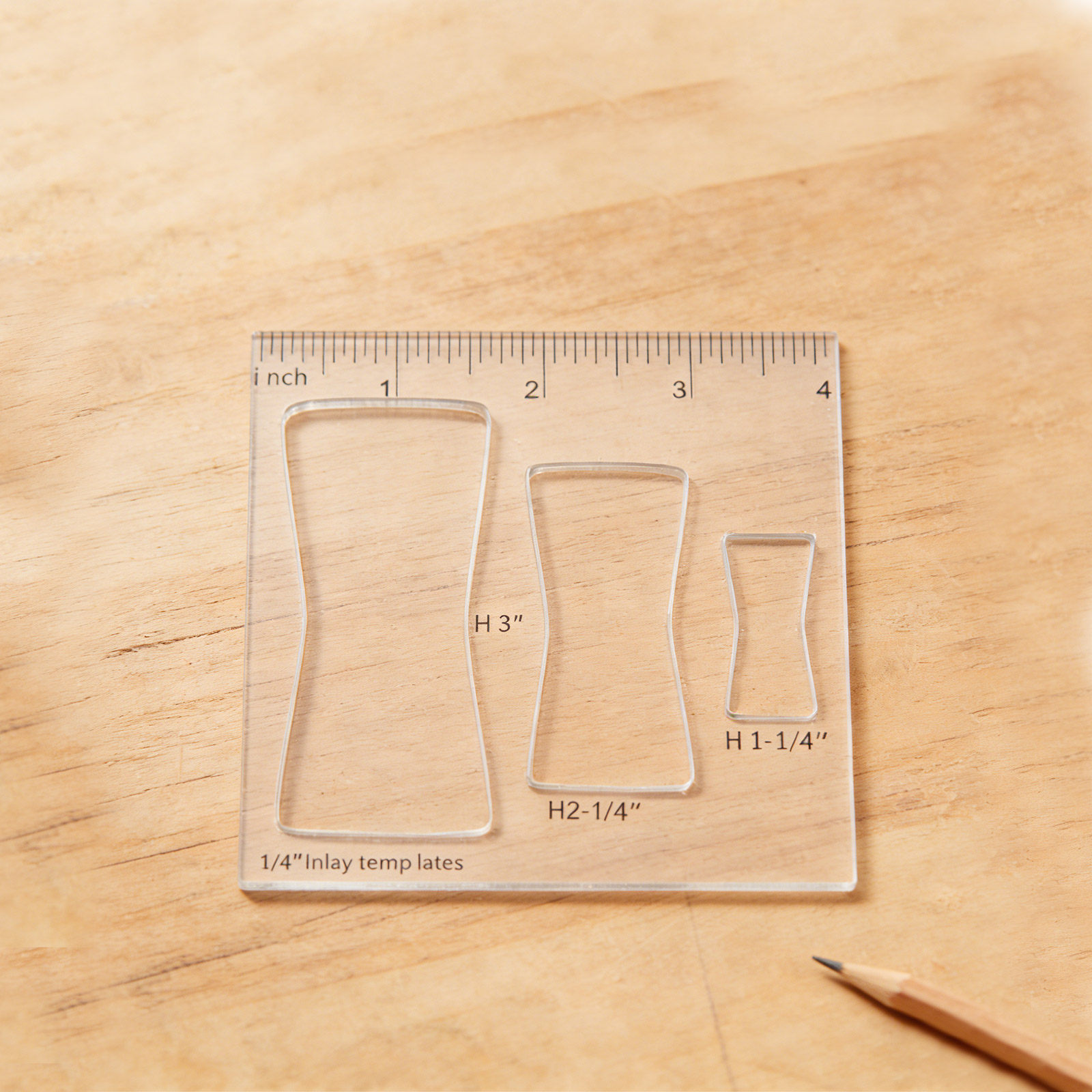 3Pcs Acrylic Router Inlay Temp - Woodworking Kit 评论和价格