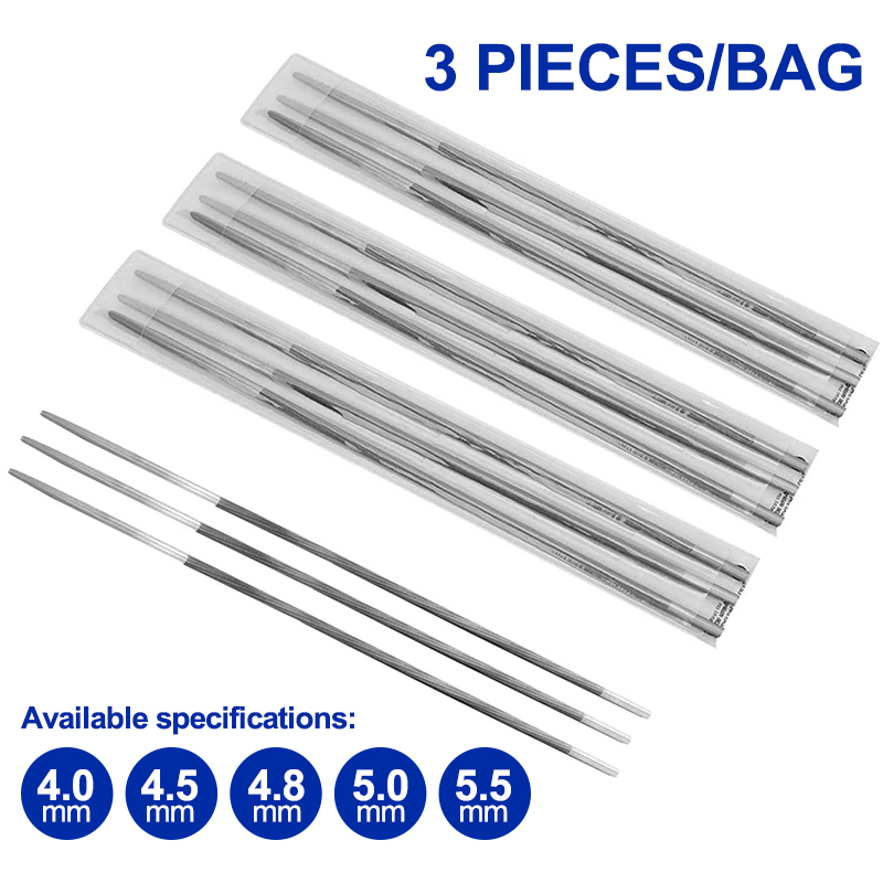 XCAN 3Pcs 4.0/4.5/4.8/5.0/5.5m - Woodworking Rasps And Files 评论和价格