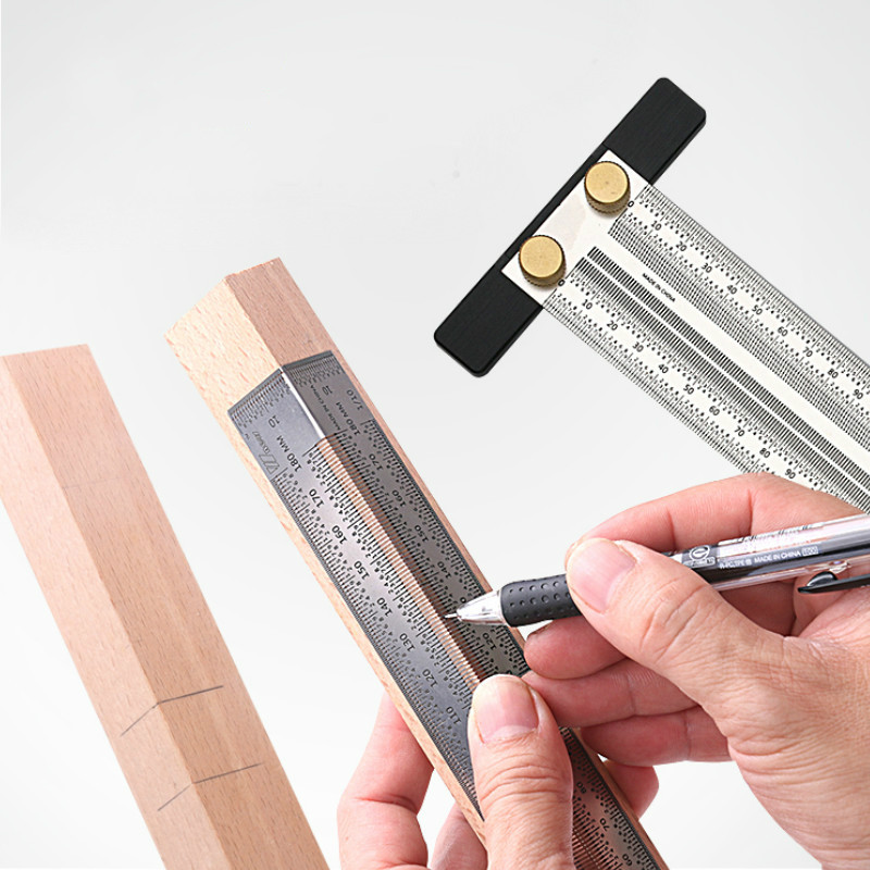T-Type Stainless Steel Measuri - Woodworking Marking Gauge 评论和价格