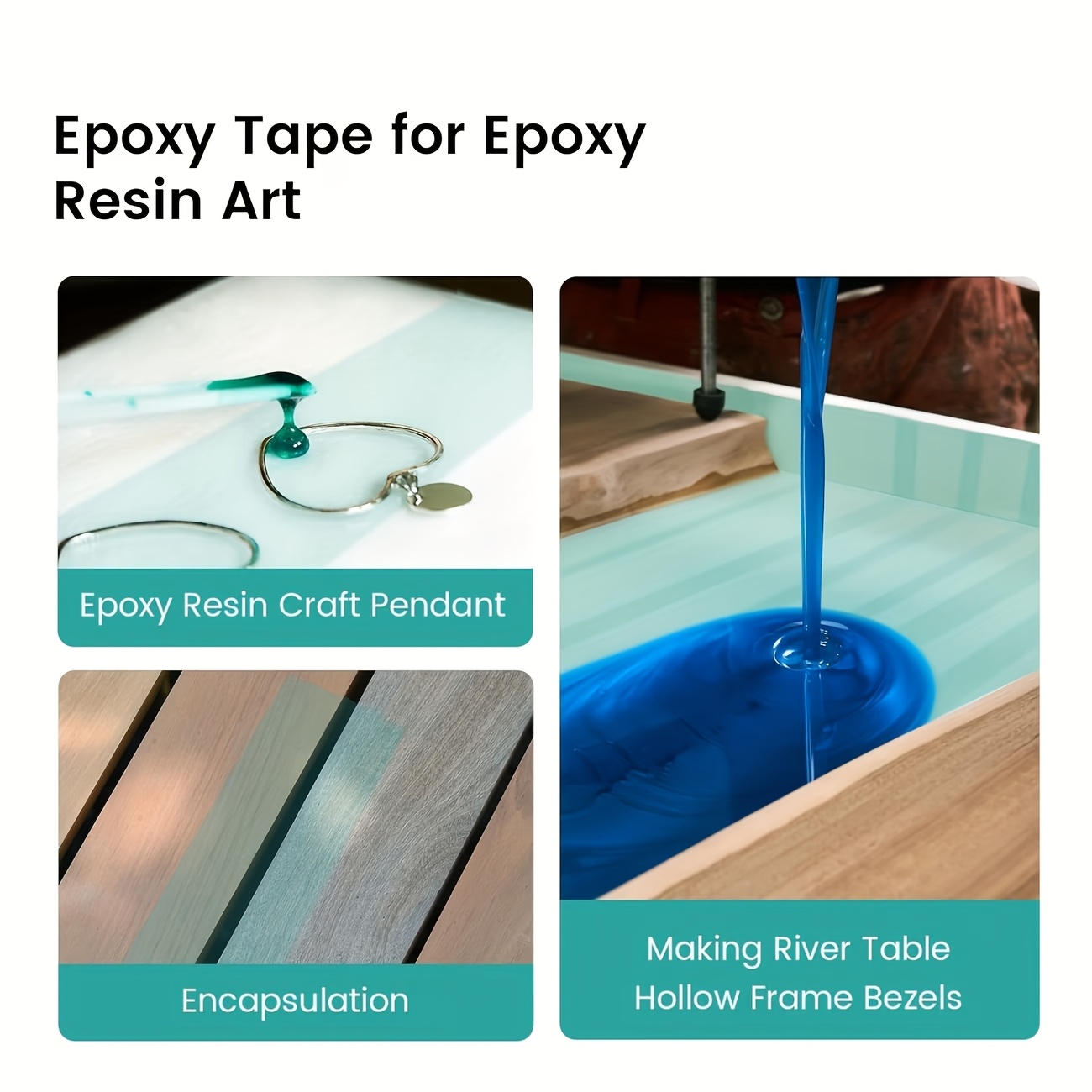 YITAPE Green Epoxy Resin Tape  - Woodworking Epoxy 评论和价格
